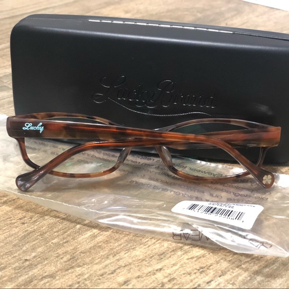 $99 Lucky Brand blue light eyeglasses tortoise